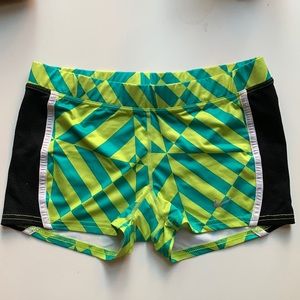 Nike dri fit spandex shorts